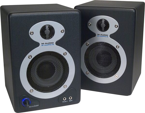 open zoom image for M-Audio Studio Pro 3 Powered Desktop Monitor, Main