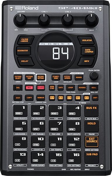 open zoom image for Roland SP-404MKII Sampling Workstation, New, Action Position Back