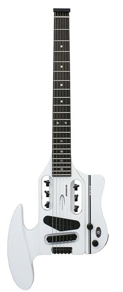 open zoom image for Traveler Speedster Hot Rod Electric Guitar with Gig Bag, White