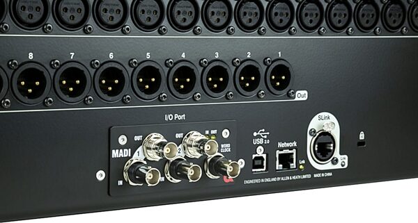 open zoom image for Allen and Heath SQ 64x64 MADI Card, New, Action Position Back