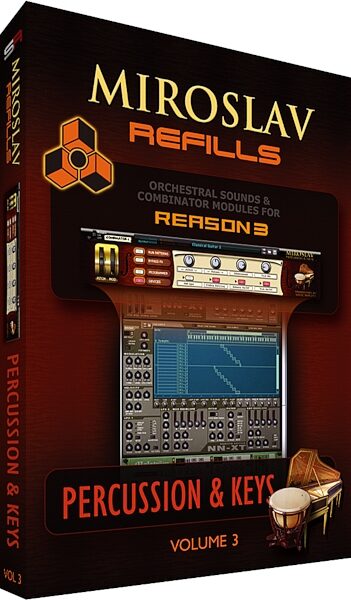 open zoom image for IK Multimedia Miroslav Refills Vol. 03: Percussion and Keys, Main