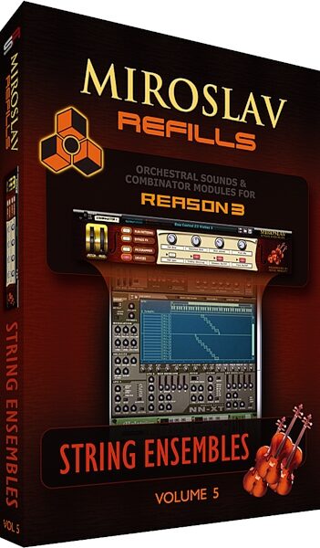 open zoom image for IK Multimedia Miroslav Refills Gold Bundle, String Ensembles