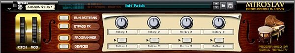 open zoom image for IK Multimedia Miroslav Refills Gold Bundle, Percussion & Keys Combinator