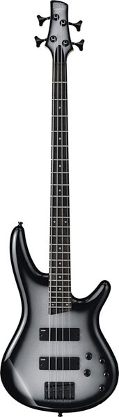 open zoom image for Ibanez SR250 Electric Bass, Metallic Silver Sunburst