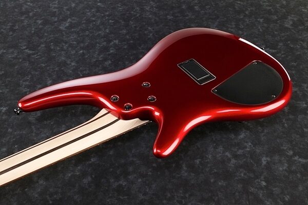 open zoom image for Ibanez SR300 Electric Bass Guitar, Candy Apple Red Body Back
