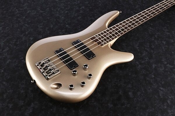 open zoom image for Ibanez SR300 Electric Bass Guitar, Champagne Gold Body Top