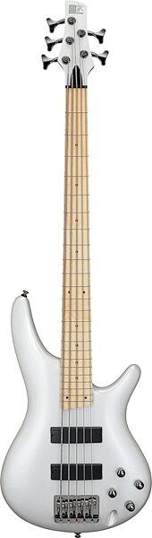 open zoom image for Ibanez SR305M 5-String Electric Bass, Pearl White