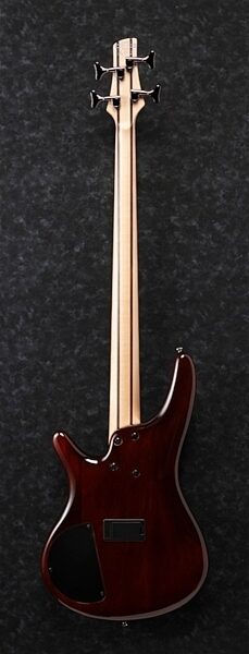 open zoom image for Ibanez SR400QM Quilt Top Electric Bass, Brown Burst Back