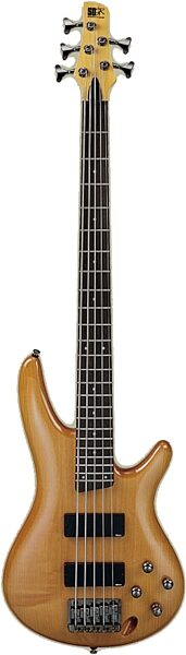open zoom image for Ibanez SR405 5-String Electric Bass, Light Amber