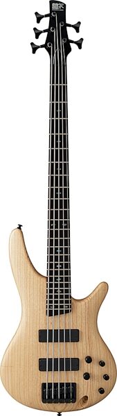 open zoom image for Ibanez SR605 5-String Electric Bass, Natural Flat