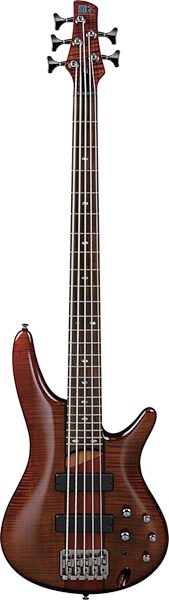 open zoom image for Ibanez SR705 5-String Electric Bass Guitar, Charcoal Brown