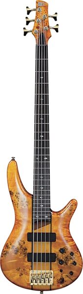 open zoom image for Ibanez SR805 Electric Bass, 5-String, Amber