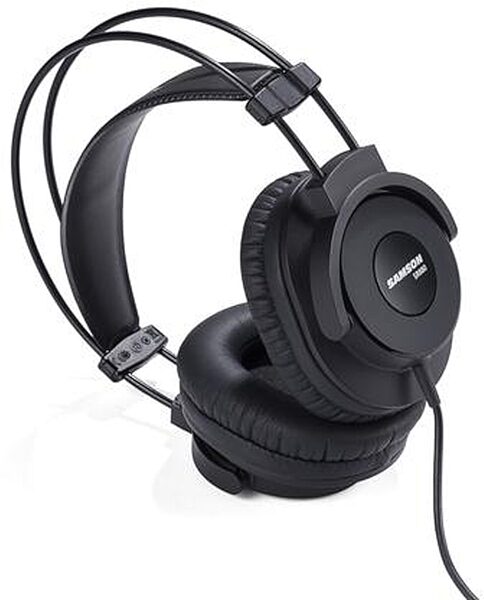 open zoom image for Samson SR880 Studio Headphones, New, Action Position Back