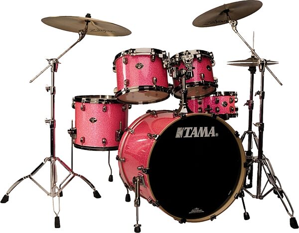 open zoom image for Tama SRGEFX Starclassic Performer EFX Limited Edition Drum Shell Kit, Shock Pink Glitter