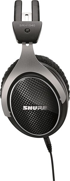 open zoom image for Shure SRH1540 Premium Closed-Back Headphones, Black, SRH1540-BK, Open Box (Very Good), Detail Side