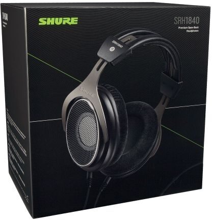 open zoom image for Shure SRH1840 Premium Open Back Headphones, Black, SRH1840-BK, Open Box (Very Good), Detail Side