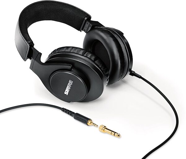 open zoom image for Shure SRH440A Professional Studio Headphones, New, Action Position Back