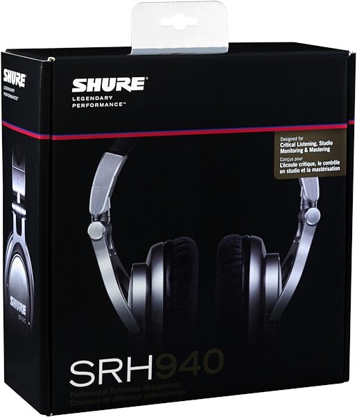 open zoom image for Shure SRH940 Headphones, Package