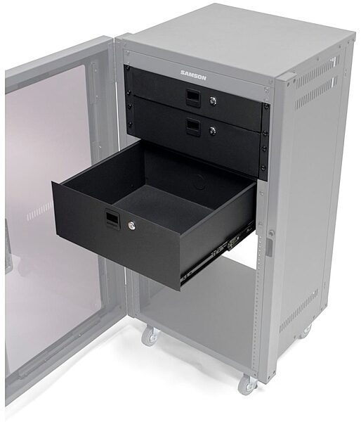 open zoom image for Samson SRK Universal Rack Drawer, 1-Unit, DR1U, Main