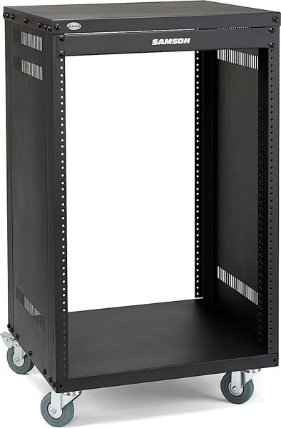 open zoom image for Samson SRK Equipment Rack, 16-Space, SRK16, Open Box (Like New), Action Position Front