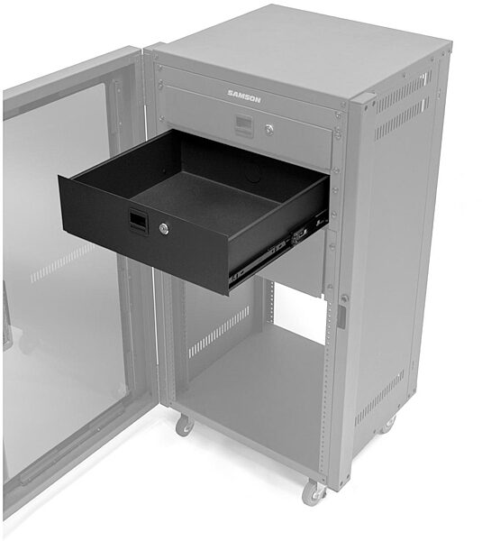 open zoom image for Samson SRK Universal Rack Drawer, 3-Unit, DR3U, Main