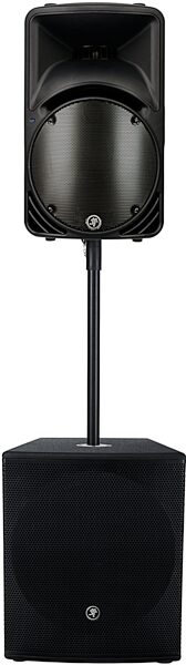 open zoom image for Mackie SRM450v2 2-Way Active PA Speaker (12"), Black - Pole Mounted