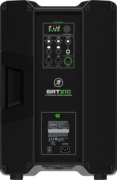 open zoom image for Mackie SRT210 Professional Powered Loudspeaker (1600 Watts, 10"), New, Action Position Back