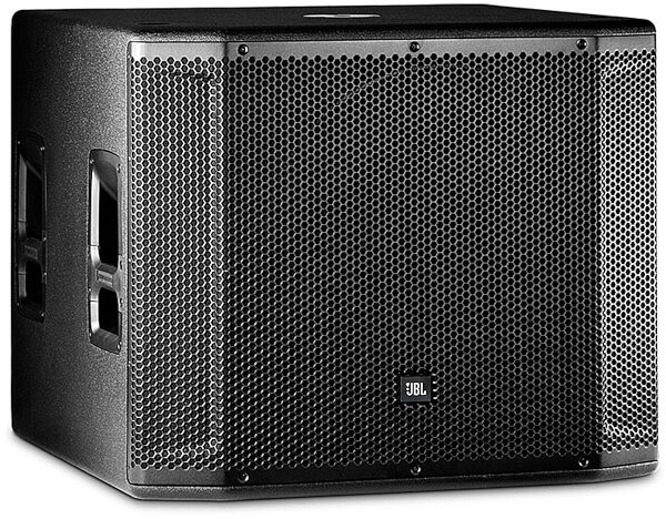 open zoom image for JBL SRX818SP Powered Subwoofer Speaker, Single Speaker, Angle