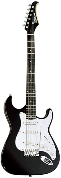 open zoom image for Silvertone SS11 Electric Guitar, Liquid Black