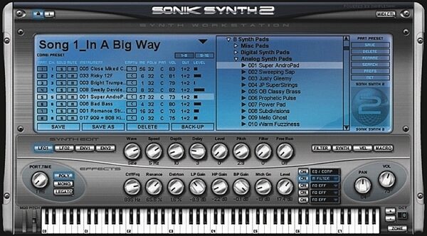 open zoom image for IK Multimedia Total Workstation XL Software Synthesizer Bundle, Sonik Synth