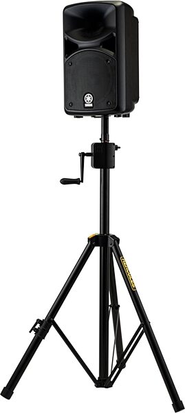 open zoom image for Hercules SS710B PLUS Gear-Up Speaker Stand, New, Action Position Back
