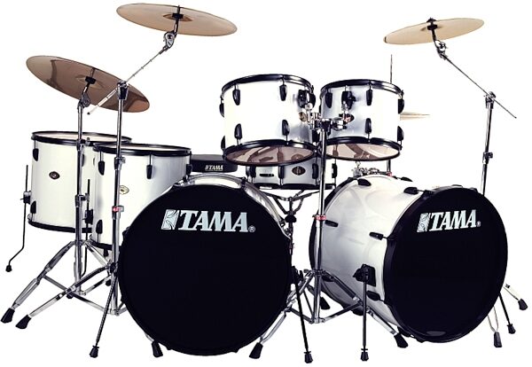 open zoom image for Tama SS72BZH9C Limited Edition Swingstar 7-Piece Shell Kit, Sugar White