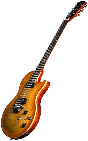 open zoom image for Vox SSC-33 Series 33 Electric Guitar (with Gig Bag), Teaburst - Side