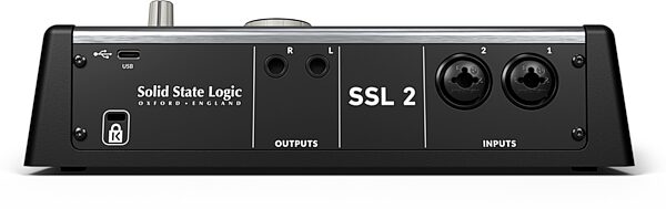 open zoom image for Solid State Logic SSL 2 MKII 2x2 USB-C Audio Interface, New, Angled Back