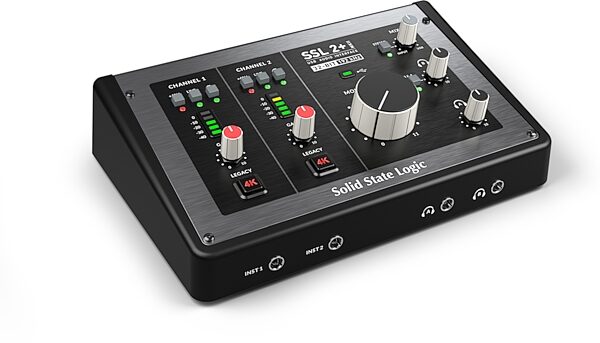 open zoom image for Solid State Logic SSL 2+ MKII 2x4 USB-C Audio Interface, New, Action Position Front