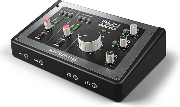open zoom image for Solid State Logic SSL 2+ MKII 2x4 USB-C Audio Interface, New, Action Position Front