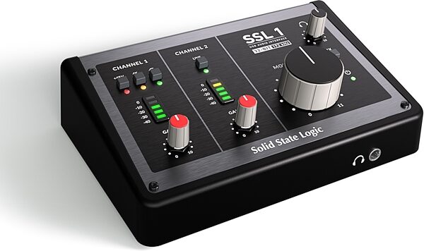 open zoom image for Solid State Logic SSL 1 USB Audio Interface, New, Action Position Back