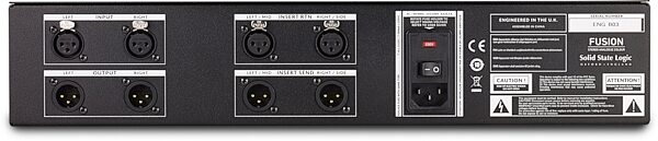 open zoom image for Solid State Logic SSL Fusion Stereo Analogue Colour Mix Bus Processor, New, Action Position Back