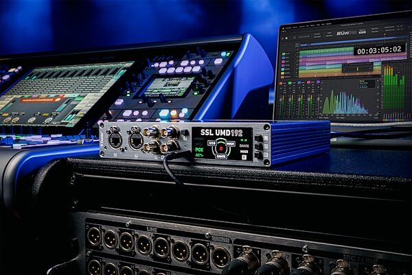 open zoom image for SSL Solid State Logic UMD192 USB/MADI/Dante Audio Interface, New, Action Position Back