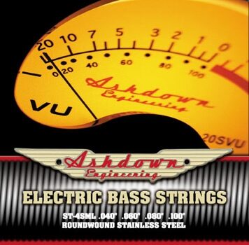 open zoom image for Ashdown Roundwound Stainless Steel Electric Bass Strings, ST-4SML