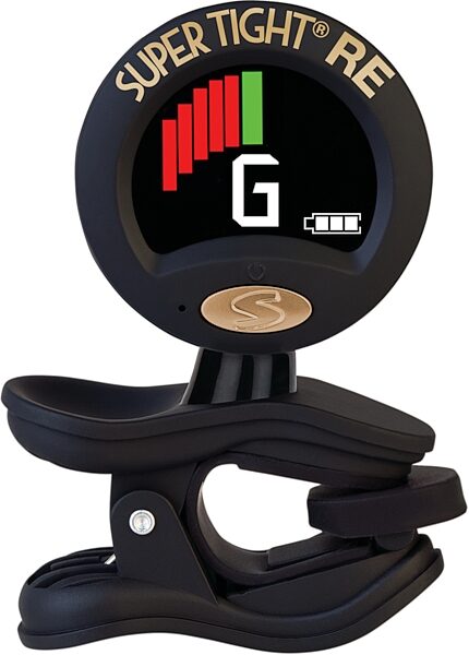 open zoom image for Snark ST-8 Super Tight Chromatic Clip-on Tuner, New, Action Position Back