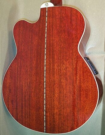 open zoom image for Michael Kelly STAB4 Acoustic Bass, Rear