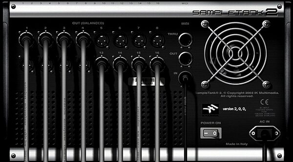 open zoom image for IK Multimedia SampleTank XL Sampler Synthesizer Plug-In, Rack Screenshot