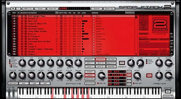 open zoom image for IK Multimedia SampleTank XL Sampler Synthesizer Plug-In, Main