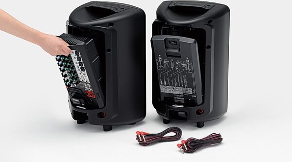 open zoom image for Yamaha STAGEPAS 400BT Portable PA System, New, Action Position Back