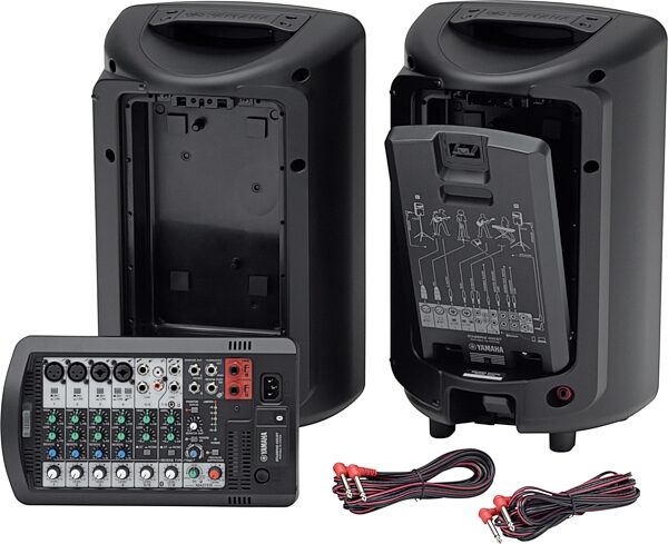 open zoom image for Yamaha STAGEPAS 400BT Portable PA System, New, Main Back