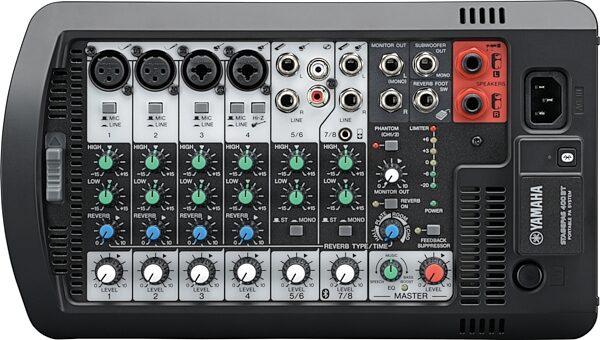 open zoom image for Yamaha STAGEPAS 400BT Portable PA System, New, Main Control Panel