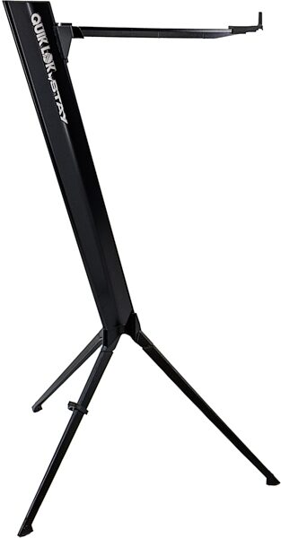 open zoom image for Quik Lok by Stay Music Intruder Keyboard Stand (1-Tier), Black, Action Position Back