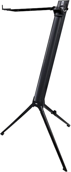 open zoom image for Quik Lok by Stay Music Intruder Keyboard Stand (1-Tier), Black, Action Position Back