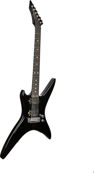 open zoom image for B.C. Rich Stealth Legacy Electric Guitar, Black, Action Position Back